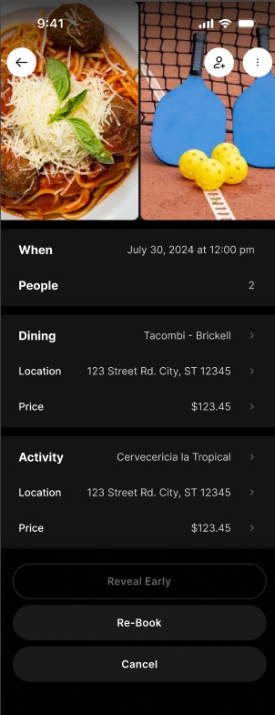 WING curated itinerary